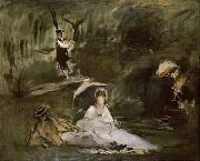 Edouard Manet Sous le Arbes USA oil painting artist